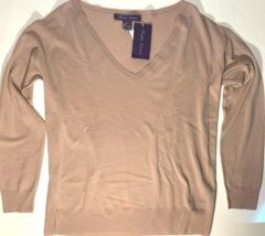 Polo Ralph Lauren - Purple Label Classic Fit V-Neck Sweater - Rose - Size SMALL - £159.80 GBP