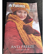 PATONS Classic Wool Anti Freeze Winter Clothing TO KNIT AND CROCHET 8 DE... - $131.66 MXN