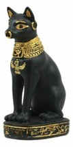 Egyptian God Protection Home Bastet Cat Dollhouse Miniature Statue Gods Of Egypt - £9.42 GBP