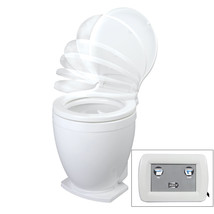 Jabsco Lite Flush Electric 12V Toilet w/Control Panel [58500-1012] - £622.10 GBP