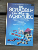 The Scrabble Brand Word Guide by Edmund Jacobson & Jacob S. Orleans Vintage 1982 - $14.99