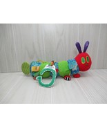 Eric Carle Very Hungry Caterpillar plush baby rattle teether toy hanging... - £3.92 GBP