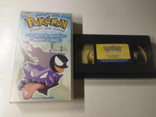 Pokemon A Spooky Boat + Meowth To Power - VHS Tape Spanish - $28.84