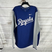 Nike Baseball Kansas City Royals Men&#39;s XXL Pullover Sweatshirt Two Tone MLB - £23.97 GBP