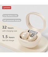 Lenovo TWS Earphone Wireless In-Ear Stereo Noise Reduction Headphones LE... - £17.93 GBP