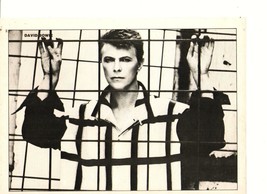 David Bowie teen magazine pinup clipping Superteen serious face 80&#39;s - $3.50