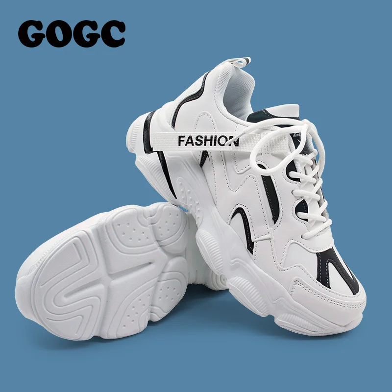 GOGC Women&#39;s  Sneakers Thick Bottom Platform  Shoes Comfort Fashion  Casual Runn - £129.04 GBP