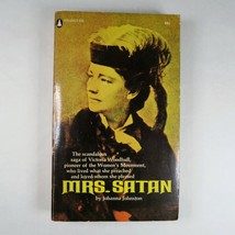 Mrs. Satan Johanna Johnston 1967 Popular Library Paperback Victoria C. Woodhull - £31.81 GBP