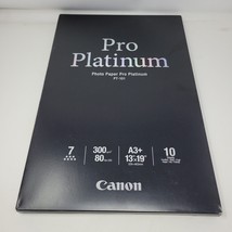 Canon Photo PIXMA Paper Pro Platinum, 13 x 19 Inches, 10 Sheets (2768B018) - $49.65