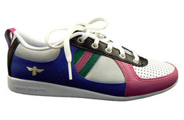 Creative Recreation Womens White Blue Fuchsia Black Galow Gym Shoes Sneakers 6US - £23.38 GBP