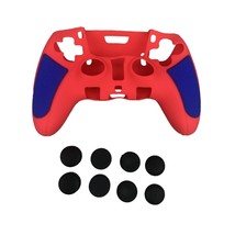 For PS5 Controller Silicone Grip + (8) Multi Thumb Analog Caps Accessories - $8.99