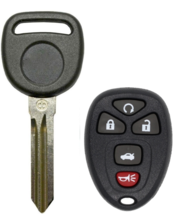 GM 2007-2017 B111 Transponder Chip Key + 5 Button Remote Fob OUC60270 A+++ USA - £11.04 GBP