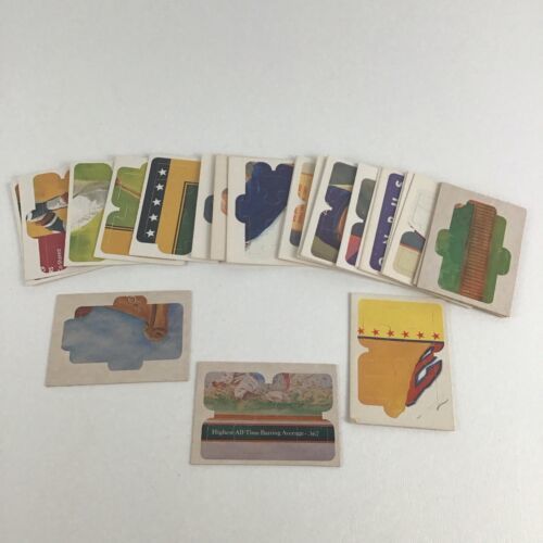 Diamond King Puzzle Cards Leaf MLB Baseball Willie Stargell Ty Cobb Vintage 1990 - £19.32 GBP