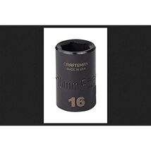 CRAFTSMAN 16mm Impact Socket 1/2 Drive 6-Point 9-15864 Made In USA - $8.95