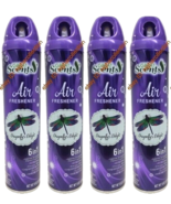 LOT 4x  DRAGONFLY&#39;S DELIGHT Odor Eliminator 6 in 1 Air Freshener Spray 8... - $29.69