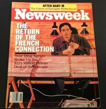 VTG Newsweek Magazine April 13 1987 - The Return of The French Connection - £18.98 GBP