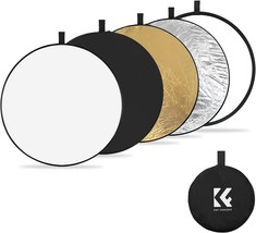 Translucent Gold, Silver, White, Black, And Silver Kandf Concept 5-In-1 Light - £26.24 GBP