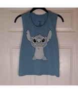 Disney Stitch Sleeveless Tank Top Blue Girls Size M (8-10) Graphic Lilo ... - $11.99