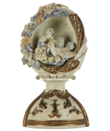 Lefton 1997 Royal Egg Collection Music Box Plays I Love You Truly Hand P... - £21.78 GBP
