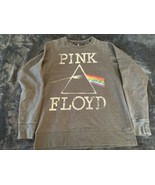 Pink Floyd Lightweight Crewneck Sweatshirt Dark Side of the Moon Womens ... - £15.63 GBP