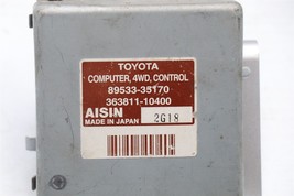 Toyota 4runner 4x4 4WD Transfer Case Control Module Computer 89533-35170 image 2