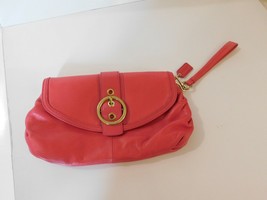 Coach Coral Large Buckle Clutch Wristlet  - $49.99