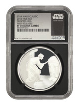 Niue: 2016 Star Wars Princess Leia $2 NGC Proof 70 UCAM (First Releases, w/ Box) - £199.77 GBP