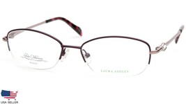 New Laura Ashley Bailey C3-PURPLE Eyeglasses Glasses Titanium Frame 53-17-135mm - £47.83 GBP