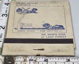 Giant  Feature Matchbook The Mill Cottage  The Sports Shop  foxing gmg  ... - $24.75