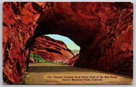 Red Rocks Tunnel Denver Colorado CO UNP Unused Chrome Postcard K2 - £2.28 GBP