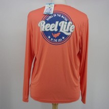 Reel Life Mens Breathable Coral Shirt Large NWT $39.99 - $15.84
