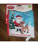 Rudolph The Red-Nosed Reindeer Soft Book for Infants Crinkle Sounds 0 Mo... - £9.56 GBP