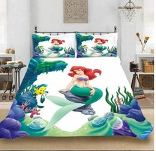 4pc. Disney&#39;s Little Mermaid Twin Full Queen 400TC Polyester Comforter Set - $168.95+