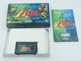 Legend of Zelda Link to the Past/4 Sword Game Boy Advance GBA Japan CIB COMPLETE - £51.31 GBP