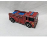 1976 Hot Wheels Red Fire-Eater Fire Truck Die Cast Toy 3&quot; - £24.73 GBP