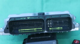 07 Mercedes s550 221 V8 Engine Computer ECU PCU PCM A2731536691 + ESL & KEY /FOB image 4