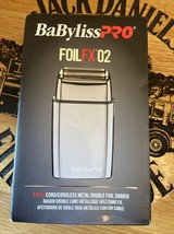 BaByliss PRO Foil FX02 Mens Metal Cordless Double Foil Shaver, Used - $59.40