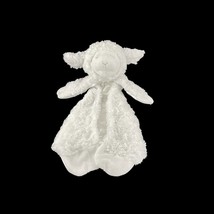 Baby Gund Winky Lamb Huggybuddy White Plush Satin Security Lovey Blanket Sleep - £11.83 GBP