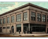 Post Office Building Arkansas City Kansas KS 1912 DB Postcard T16 - £3.11 GBP