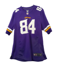 Vintage NFL Vikings Patterson 84 Men&#39;s Jersey Nike Purple Size L - $66.18