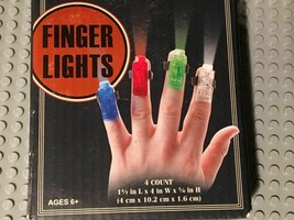 Colorful Finger Novelty Lights *New In Package* c1 - £5.47 GBP