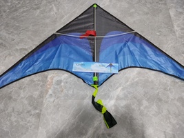 Coumy Kites Easy to Fly Triangle Kite for Outdoor Games and Activities, Blue - £10.19 GBP