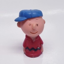 1950 2&quot; Charlie Brown Peanuts Playset Figure Made in Hong Kong - £6.92 GBP