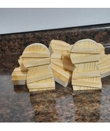 10 or 20 Unfinished wooden mummy cutouts, wood mummy, mummy shapes, wood... - $24.90+