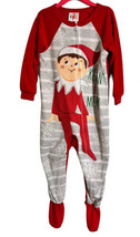 Elf On The Shelf Kids Pajamas Toddler Boys / Girls One Piece Footed Slee... - $8.81