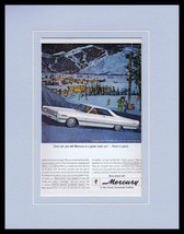 1966 Lincoln Mercury Framed 11x14 ORIGINAL Vintage Advertisement - $44.54