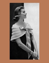 Minuet Shawl. Vintage Knitting Pattern. PDF Download - $2.50