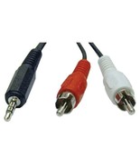 Tripp Lite P314-012 3.5mm Stereo to 2 RCA Audio Y-Splitter Adapter (12ft) - $42.84 CAD