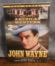 The Great American Western: John Wayne (DVD, 2003, 2-Disc Set) - NEW - £11.53 GBP