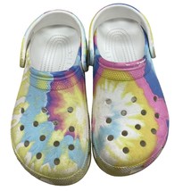 Crocs Tie Dyed Shoes Size 7 M 9 W  SKU 1448 - £22.24 GBP